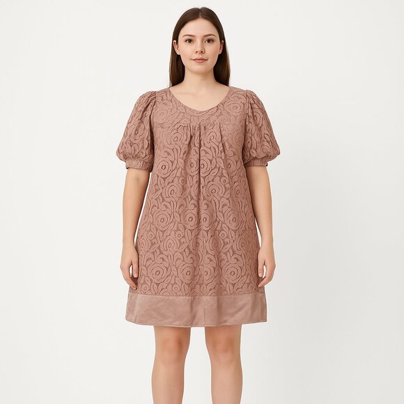 Adrianna Papel Lace Dress Size 8 - Picture 1 of 9